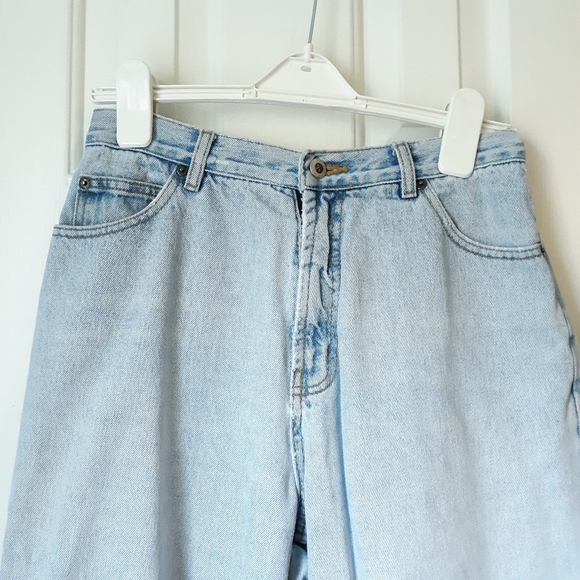 Vintage Jeans High Waisted Light Blue Size 12 - Picture 3 of 10